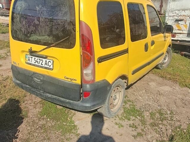 Желтый Рено Кенгу Экспресс, объемом двигателя 1.9 л и пробегом 290 тыс. км за 750 $, фото 1 на Automoto.ua