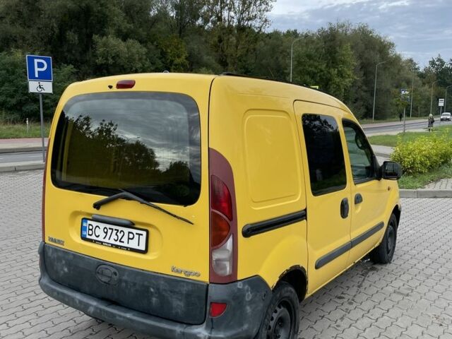 Жовтий Рено Кєнгу Експресс, об'ємом двигуна 1.9 л та пробігом 228 тис. км за 1900 $, фото 6 на Automoto.ua