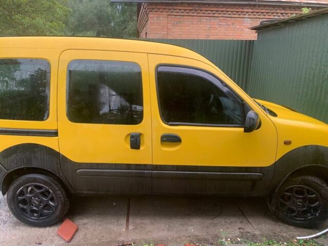 Желтый Рено Кенгу Экспресс, объемом двигателя 1.9 л и пробегом 206 тыс. км за 3100 $, фото 2 на Automoto.ua