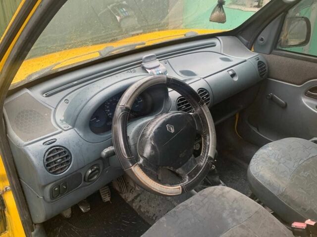 Желтый Рено Кенгу Экспресс, объемом двигателя 1.9 л и пробегом 206 тыс. км за 3100 $, фото 6 на Automoto.ua