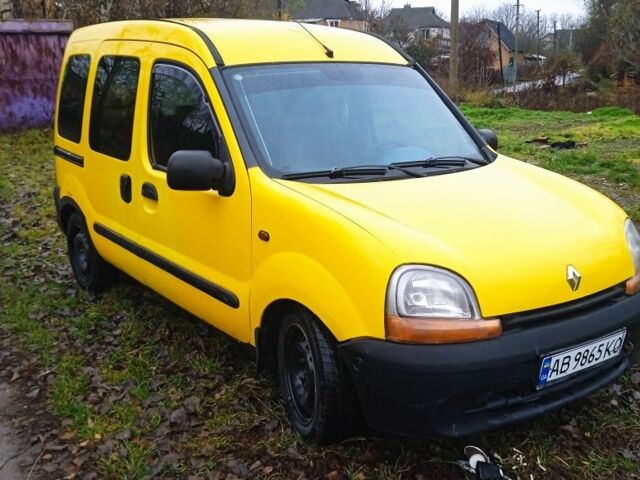 Жовтий Рено Кєнгу Експресс, об'ємом двигуна 1.9 л та пробігом 100 тис. км за 2900 $, фото 1 на Automoto.ua