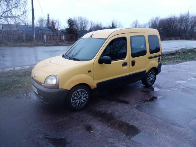 Желтый Рено Кенгу Экспресс, объемом двигателя 1.9 л и пробегом 200 тыс. км за 2200 $, фото 3 на Automoto.ua