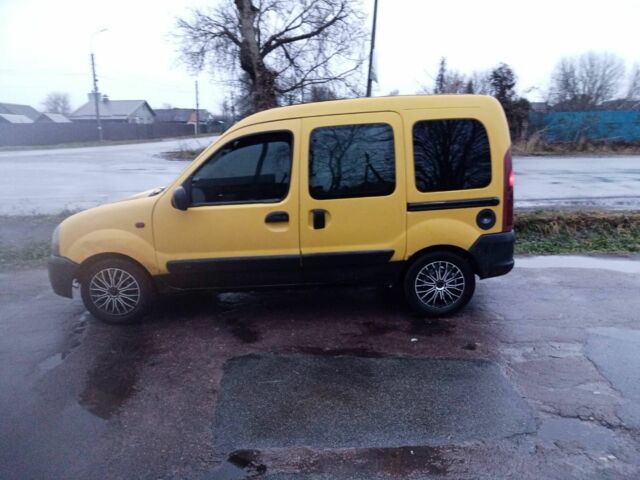 Желтый Рено Кенгу Экспресс, объемом двигателя 1.9 л и пробегом 200 тыс. км за 2200 $, фото 7 на Automoto.ua