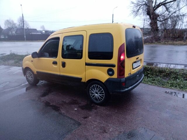 Желтый Рено Кенгу Экспресс, объемом двигателя 1.9 л и пробегом 200 тыс. км за 2200 $, фото 8 на Automoto.ua
