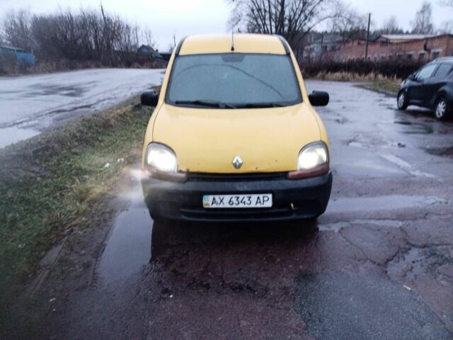 Желтый Рено Кенгу Экспресс, объемом двигателя 1.9 л и пробегом 200 тыс. км за 2200 $, фото 10 на Automoto.ua