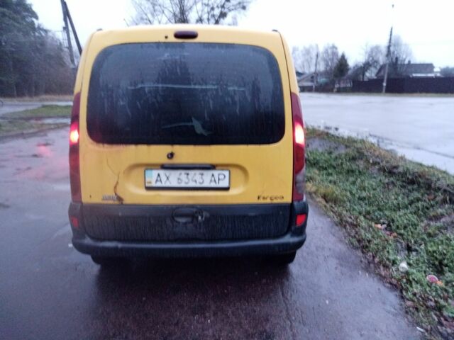 Желтый Рено Кенгу Экспресс, объемом двигателя 1.9 л и пробегом 200 тыс. км за 2200 $, фото 9 на Automoto.ua