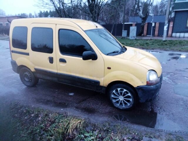 Желтый Рено Кенгу Экспресс, объемом двигателя 1.9 л и пробегом 200 тыс. км за 2200 $, фото 1 на Automoto.ua