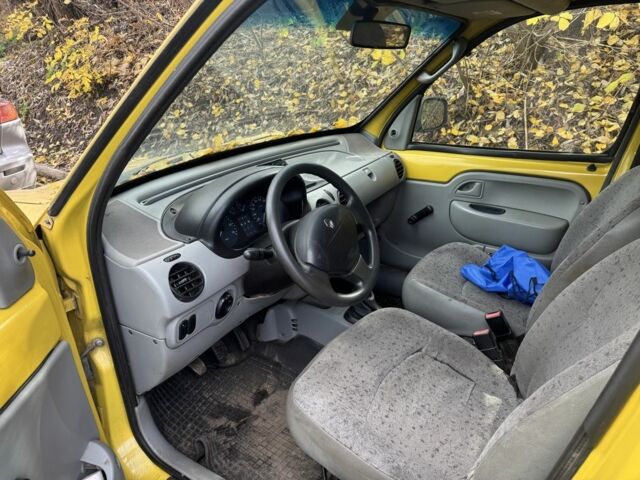 Рено Кенгу Экспресс 2002 в Харькове на Automoto.ua Желтый Рено Кенгу Экспресс, объемом двигателя 1.9 л и пробегом 250 тыс. км за 1200 $, фото 3 на Automoto.ua