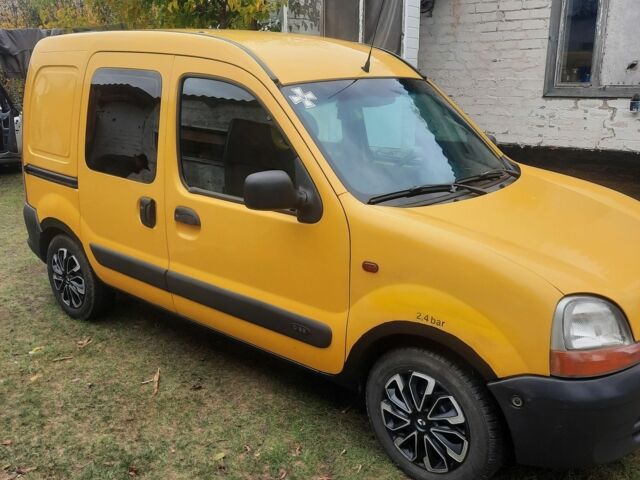 Желтый Рено Кенгу Экспресс, объемом двигателя 1.9 л и пробегом 252 тыс. км за 2900 $, фото 4 на Automoto.ua