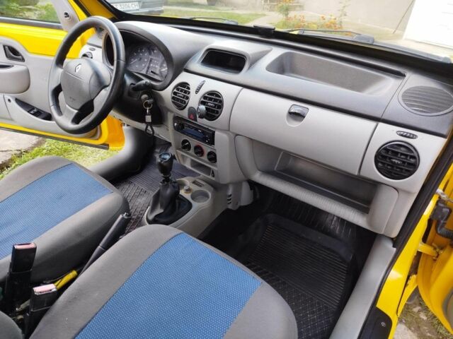 Желтый Рено Кенгу Экспресс, объемом двигателя 1.5 л и пробегом 260 тыс. км за 3600 $, фото 4 на Automoto.ua