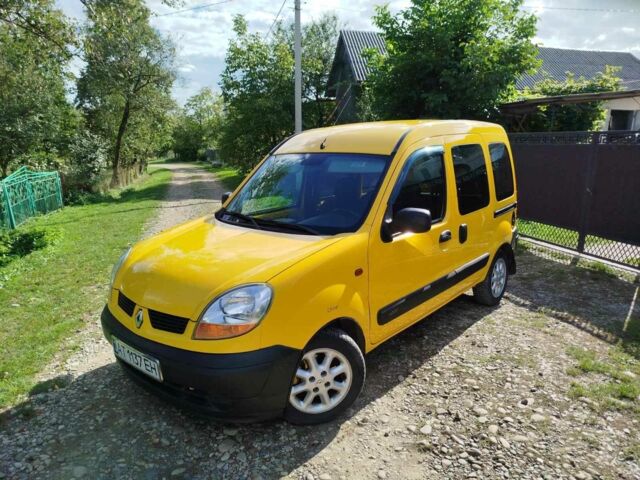 Желтый Рено Кенгу Экспресс, объемом двигателя 1.5 л и пробегом 260 тыс. км за 3600 $, фото 7 на Automoto.ua