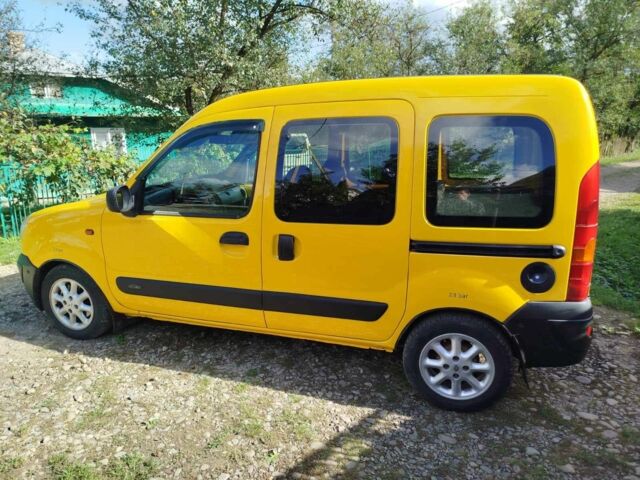 Желтый Рено Кенгу Экспресс, объемом двигателя 1.5 л и пробегом 260 тыс. км за 3600 $, фото 2 на Automoto.ua
