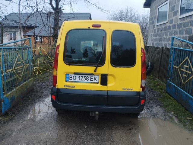 Жовтий Рено Кєнгу Експресс, об'ємом двигуна 1.5 л та пробігом 300 тис. км за 2700 $, фото 16 на Automoto.ua