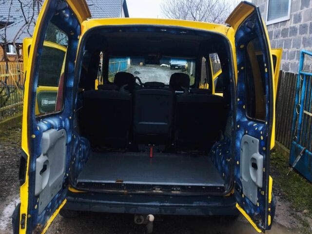 Жовтий Рено Кєнгу Експресс, об'ємом двигуна 1.5 л та пробігом 300 тис. км за 2700 $, фото 9 на Automoto.ua