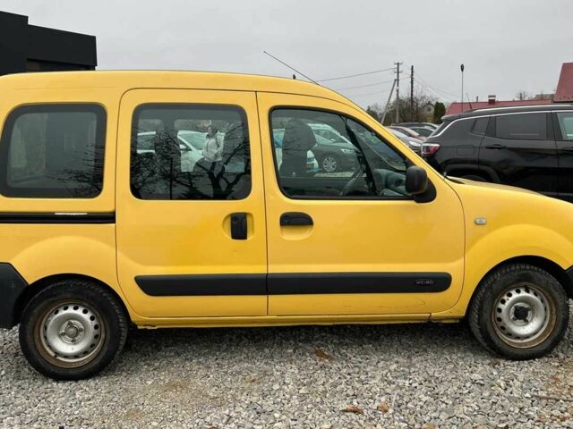 Желтый Рено Кенгу Экспресс, объемом двигателя 1.5 л и пробегом 175 тыс. км за 4999 $, фото 5 на Automoto.ua