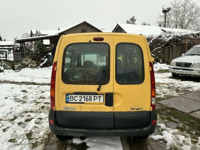 Жовтий Рено Кєнгу Експресс, об'ємом двигуна 1.5 л та пробігом 165 тис. км за 2778 $, фото 2 на Automoto.ua