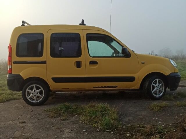 Желтый Рено Кенгу Экспресс, объемом двигателя 1.5 л и пробегом 345 тыс. км за 3499 $, фото 3 на Automoto.ua