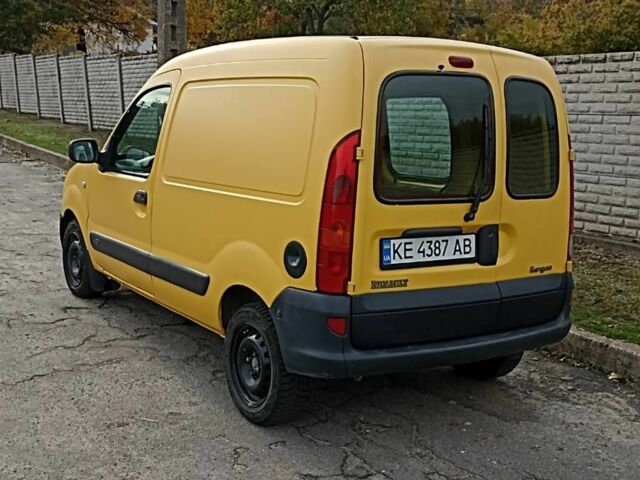 Желтый Рено Кенгу Экспресс, объемом двигателя 1.5 л и пробегом 286 тыс. км за 2800 $, фото 3 на Automoto.ua