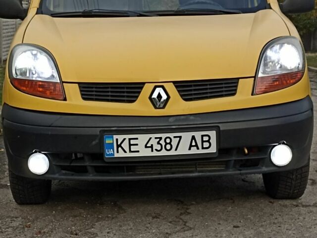 Желтый Рено Кенгу Экспресс, объемом двигателя 1.5 л и пробегом 286 тыс. км за 2800 $, фото 5 на Automoto.ua