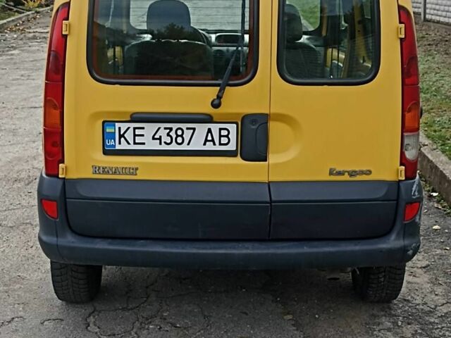 Желтый Рено Кенгу Экспресс, объемом двигателя 1.5 л и пробегом 286 тыс. км за 2800 $, фото 4 на Automoto.ua