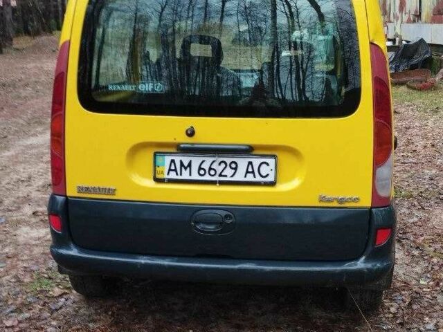 Жовтий Рено Кєнгу Експресс, об'ємом двигуна 1.9 л та пробігом 230 тис. км за 2100 $, фото 2 на Automoto.ua