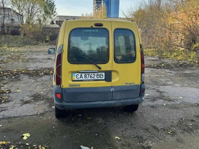 Желтый Рено Кенгу Экспресс, объемом двигателя 1.9 л и пробегом 250 тыс. км за 2000 $, фото 2 на Automoto.ua