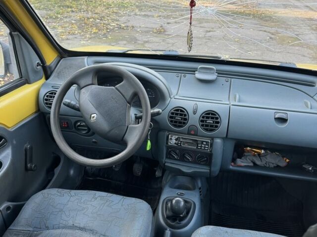 Желтый Рено Кенгу Экспресс, объемом двигателя 1.9 л и пробегом 250 тыс. км за 2000 $, фото 5 на Automoto.ua