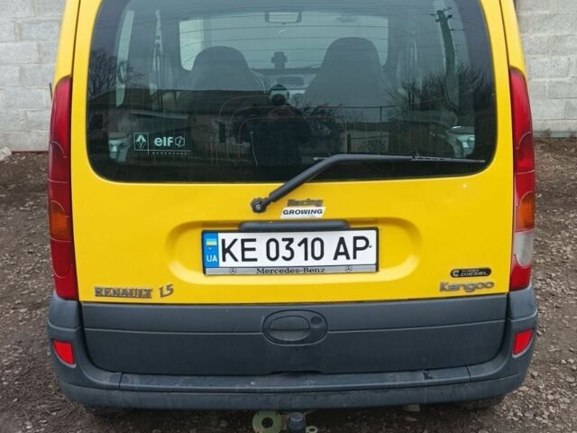 Жовтий Рено Кєнгу Експресс, об'ємом двигуна 1.5 л та пробігом 200 тис. км за 3000 $, фото 2 на Automoto.ua