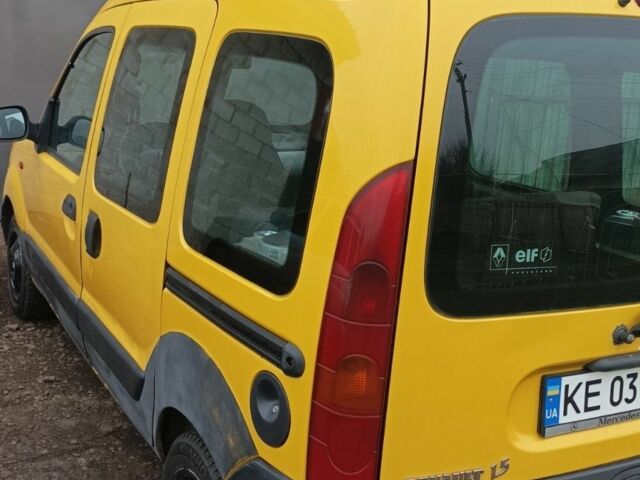 Жовтий Рено Кєнгу Експресс, об'ємом двигуна 1.5 л та пробігом 200 тис. км за 3000 $, фото 4 на Automoto.ua
