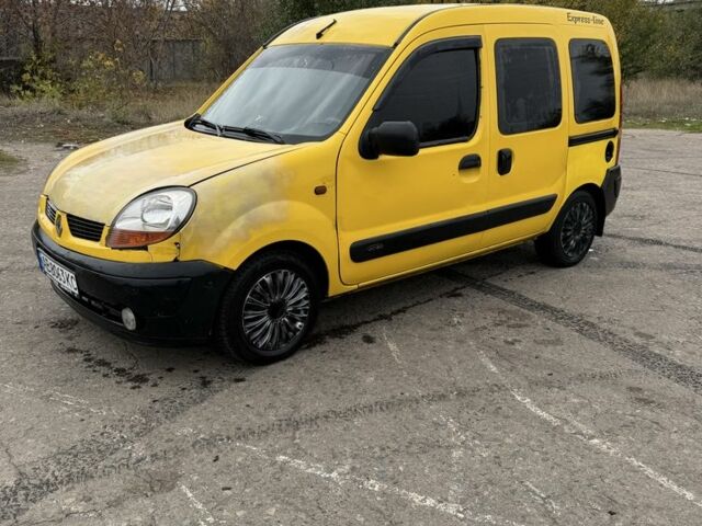 Желтый Рено Кенгу Экспресс, объемом двигателя 1.5 л и пробегом 200 тыс. км за 2402 $, фото 3 на Automoto.ua