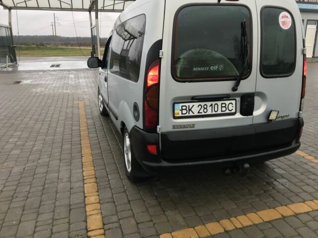 Серый Рено Кенгу Экспресс, объемом двигателя 1.9 л и пробегом 245 тыс. км за 3600 $, фото 5 на Automoto.ua