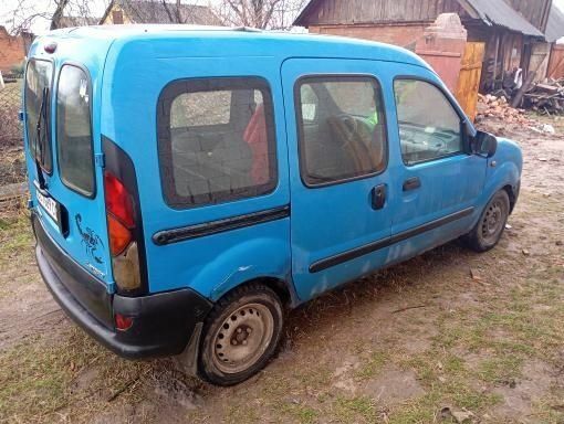 Синий Рено Кенгу Экспресс, объемом двигателя 1.9 л и пробегом 999 тыс. км за 1300 $, фото 1 на Automoto.ua