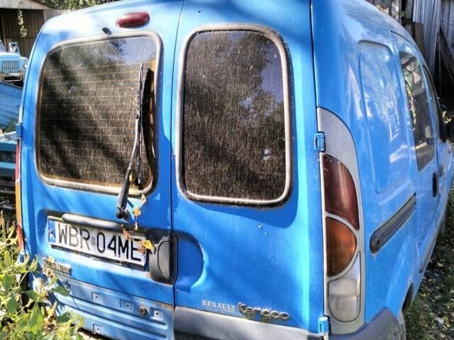 Синий Рено Кенгу Экспресс, объемом двигателя 2 л и пробегом 200 тыс. км за 600 $, фото 1 на Automoto.ua