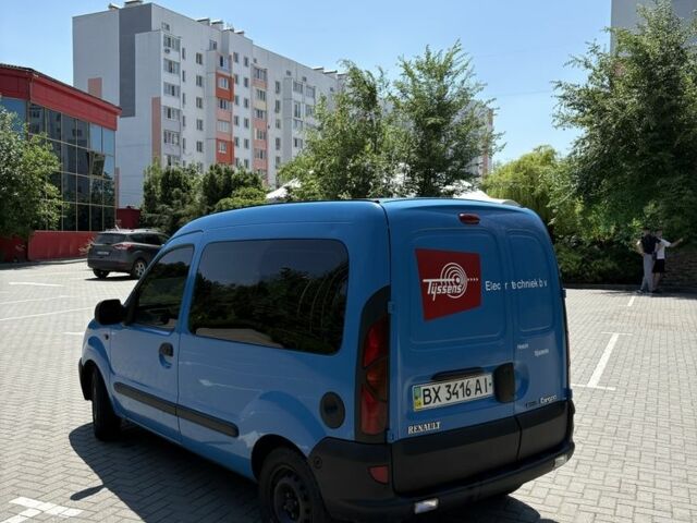 Синий Рено Кенгу Экспресс, объемом двигателя 1.9 л и пробегом 205 тыс. км за 3500 $, фото 2 на Automoto.ua
