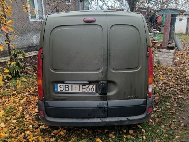 Зеленый Рено Кенгу Экспресс, объемом двигателя 1.5 л и пробегом 280 тыс. км за 2500 $, фото 3 на Automoto.ua