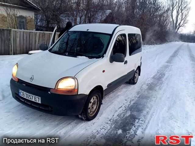 Белый Рено Кенгу, объемом двигателя 1.2 л и пробегом 400 тыс. км за 2800 $, фото 1 на Automoto.ua