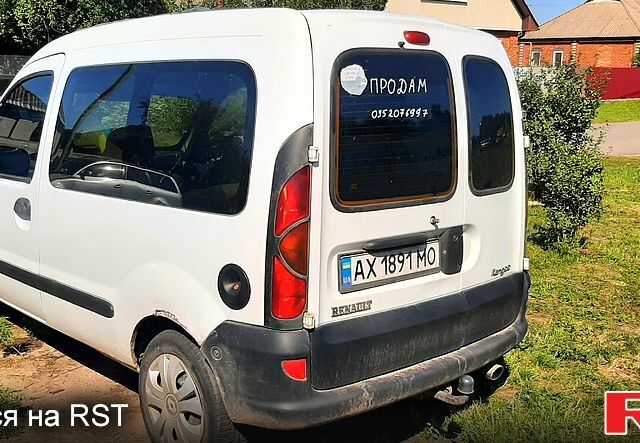 Белый Рено Кенгу, объемом двигателя 1.9 л и пробегом 0 тыс. км за 1800 $, фото 2 на Automoto.ua