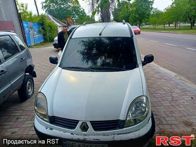 Белый Рено Кенгу, объемом двигателя 1.5 л и пробегом 400 тыс. км за 2300 $, фото 1 на Automoto.ua