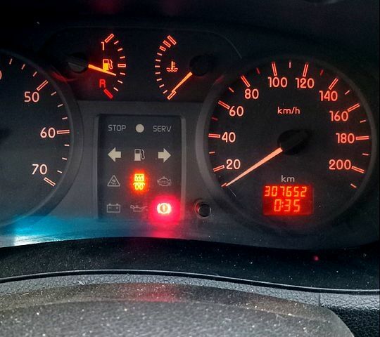 Белый Рено Кенгу, объемом двигателя 1.5 л и пробегом 309 тыс. км за 3600 $, фото 5 на Automoto.ua