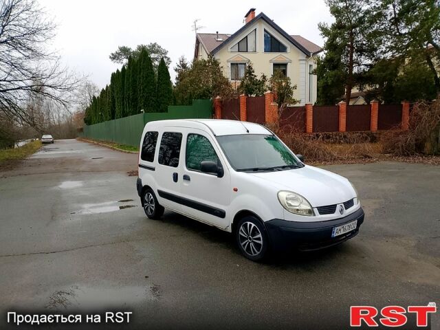 Белый Рено Кенгу, объемом двигателя 1.5 л и пробегом 290 тыс. км за 3300 $, фото 12 на Automoto.ua