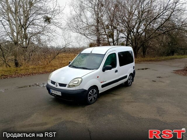 Белый Рено Кенгу, объемом двигателя 1.5 л и пробегом 290 тыс. км за 3300 $, фото 13 на Automoto.ua