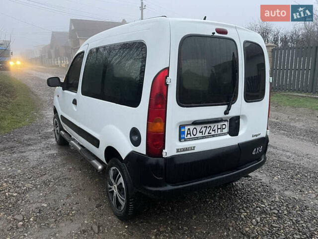 Белый Рено Кенгу, объемом двигателя 0 л и пробегом 190 тыс. км за 3299 $, фото 2 на Automoto.ua