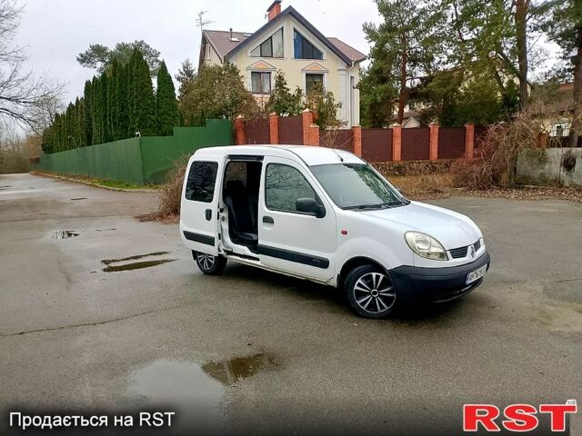 Белый Рено Кенгу, объемом двигателя 1.5 л и пробегом 290 тыс. км за 3300 $, фото 3 на Automoto.ua