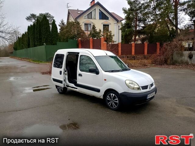 Белый Рено Кенгу, объемом двигателя 1.5 л и пробегом 290 тыс. км за 3300 $, фото 4 на Automoto.ua