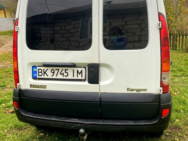Рено Кєнгу 2005 у Олевске на Automoto.ua Білий Рено Кєнгу, об'ємом двигуна 1.5 л та пробігом 304 тис. км за 3300 $, фото 5 на Automoto.ua