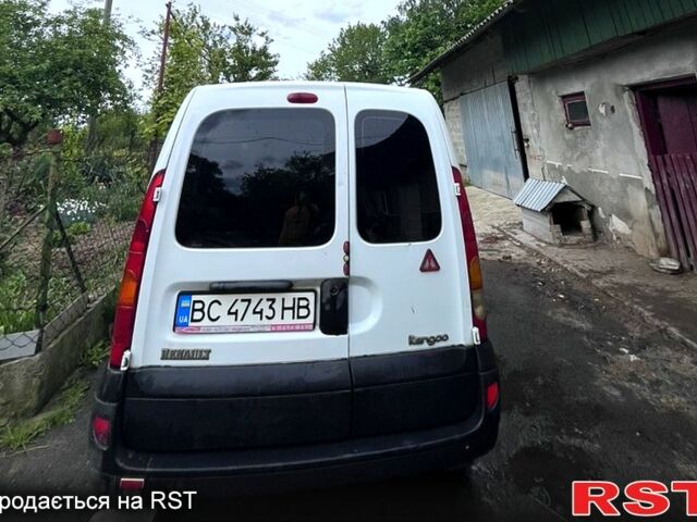 Белый Рено Кенгу, объемом двигателя 1.5 л и пробегом 250 тыс. км за 3800 $, фото 1 на Automoto.ua
