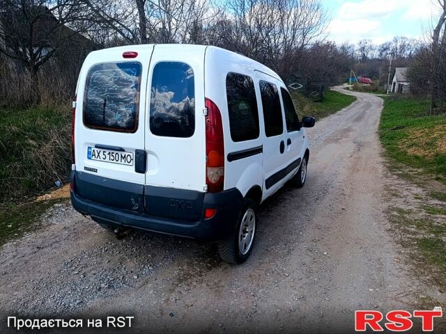 Белый Рено Кенгу, объемом двигателя 1.9 л и пробегом 200 тыс. км за 3500 $, фото 3 на Automoto.ua