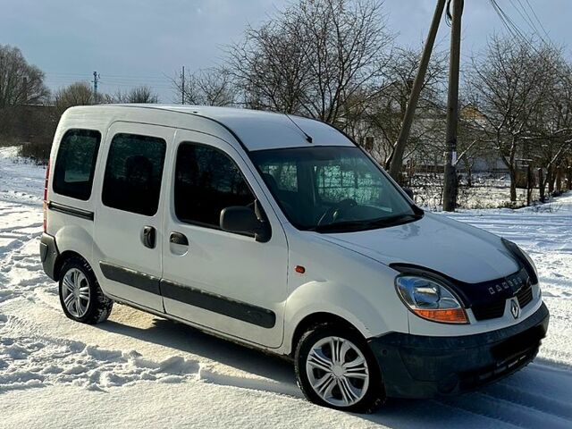 Белый Рено Кенгу, объемом двигателя 1.5 л и пробегом 277 тыс. км за 3850 $, фото 3 на Automoto.ua