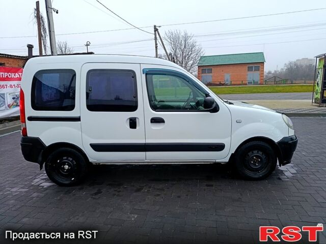 Белый Рено Кенгу, объемом двигателя 1.4 л и пробегом 344 тыс. км за 3999 $, фото 10 на Automoto.ua