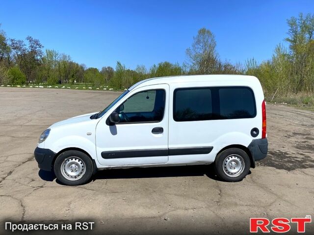 Белый Рено Кенгу, объемом двигателя 1.5 л и пробегом 205 тыс. км за 5200 $, фото 1 на Automoto.ua